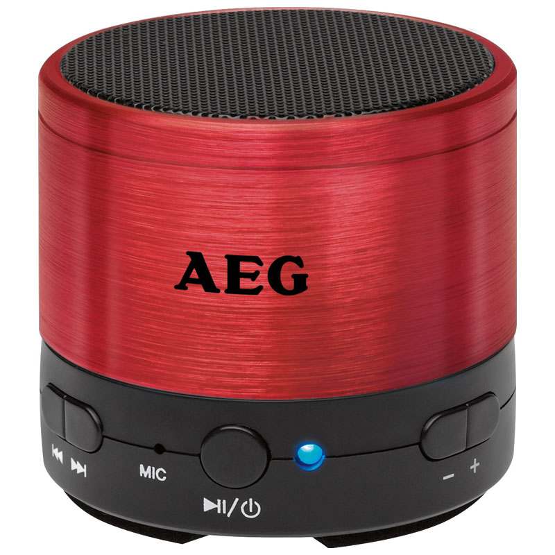 AEG Altavoz bluetooth BSS 4826 color roj