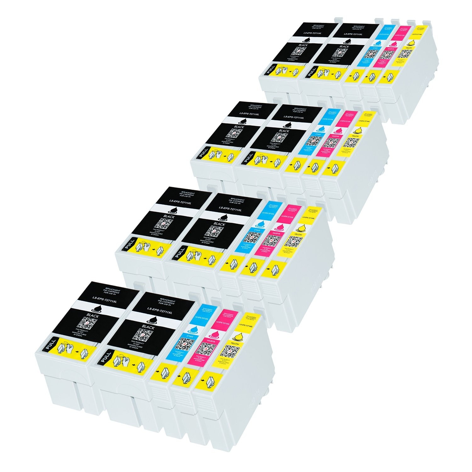 20 cartuchos de impresora para Epson T27