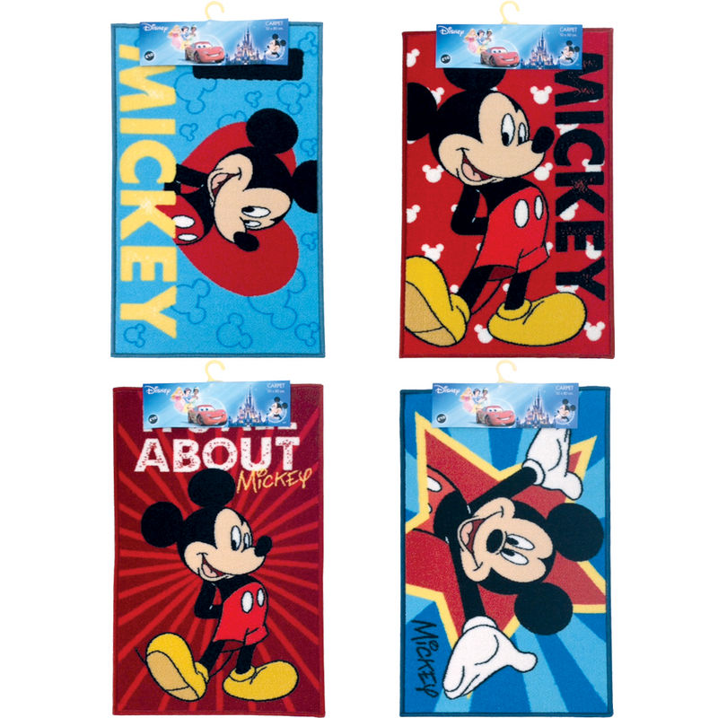 Alfombra Surtida Mickey Mouse (50x80cm)
