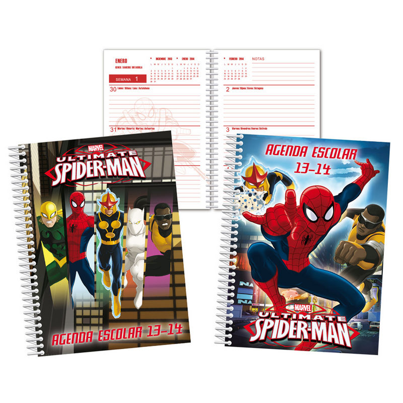 Agenda Escolar 2014 Spiderman (Surtida)